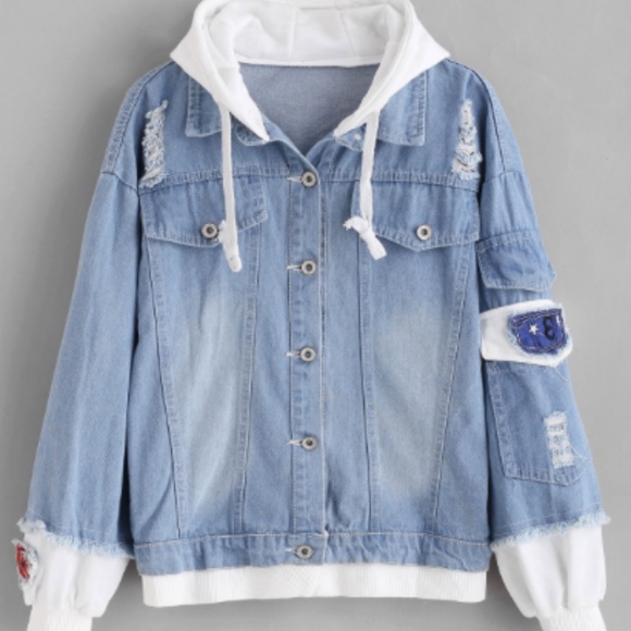 denim jacket zaful